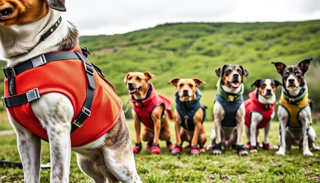 protezione cani con abbigliamento tecnico