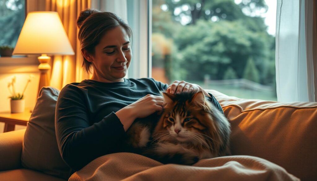 riduzione stress con animali