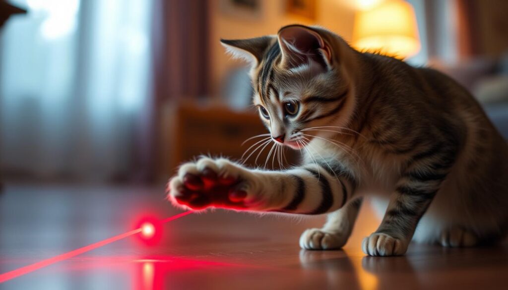 rischi del laser per animali