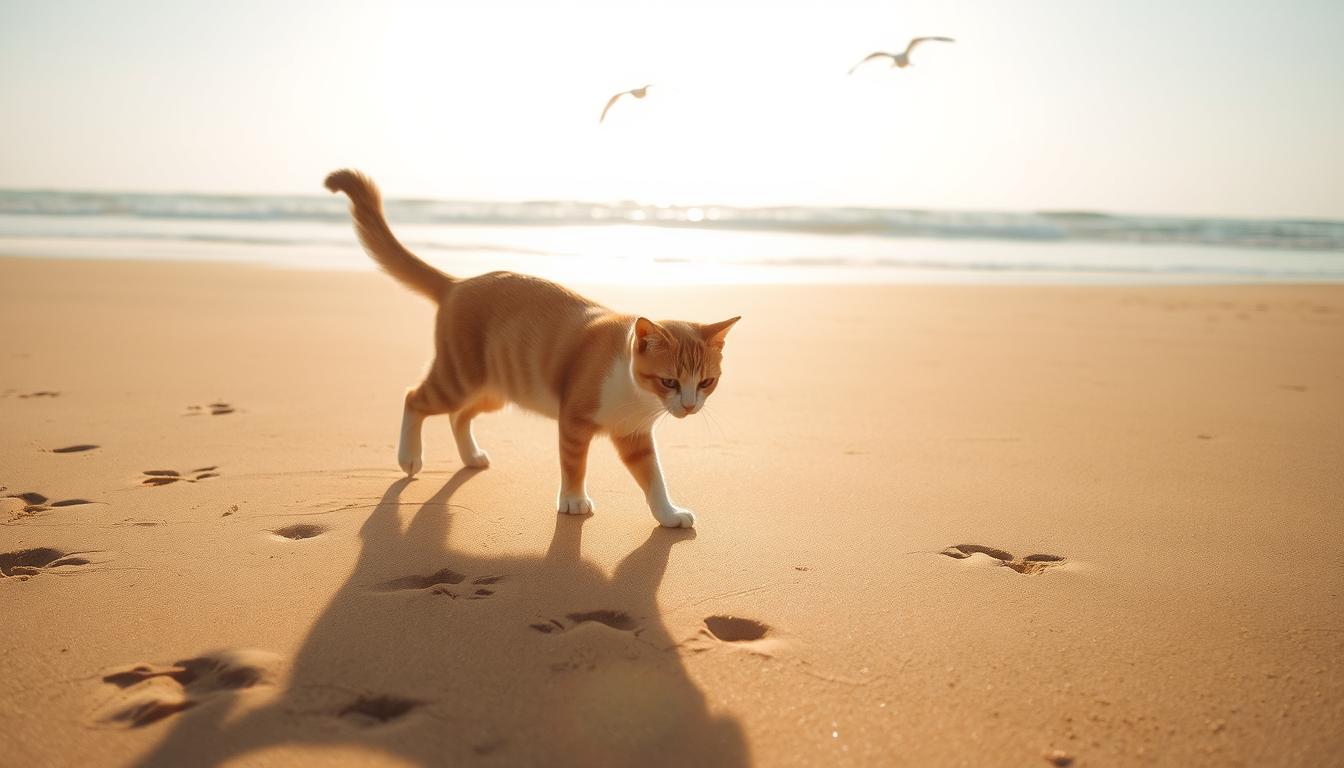 Alla scoperta della spiaggia con il tuo gatto: consigli per un’esperienza sicura e divertente