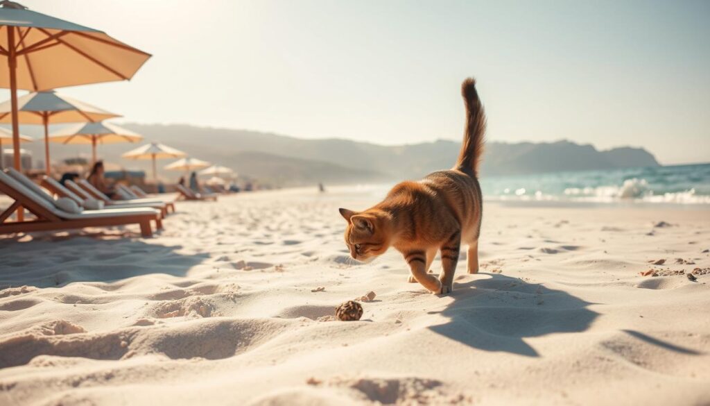 spiaggia pet-friendly per gatti