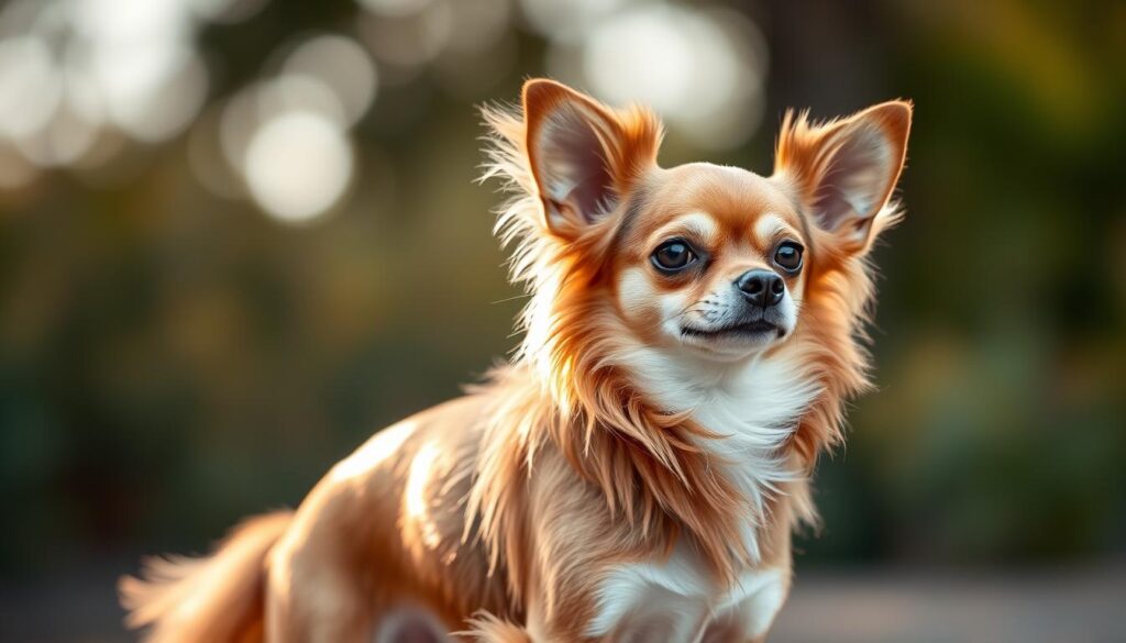Chihuahua con mantello lungo