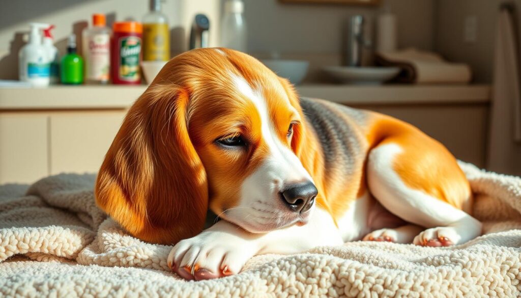 cura del pelo beagle