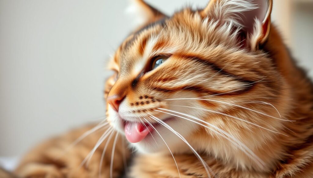 cura del pelo del gatto