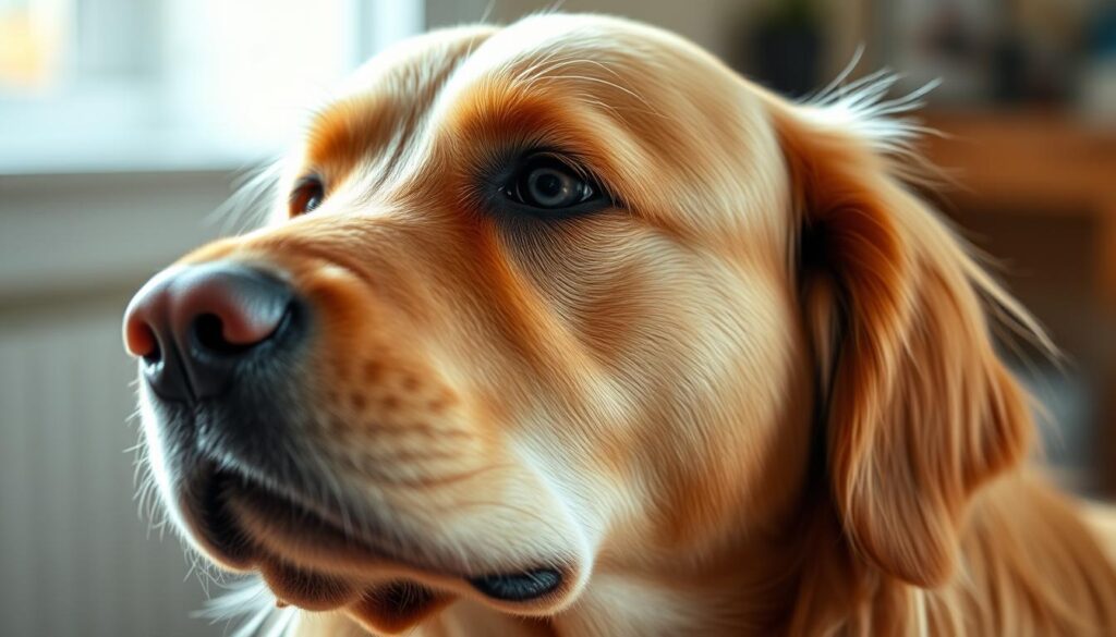 cura del pelo golden retriever