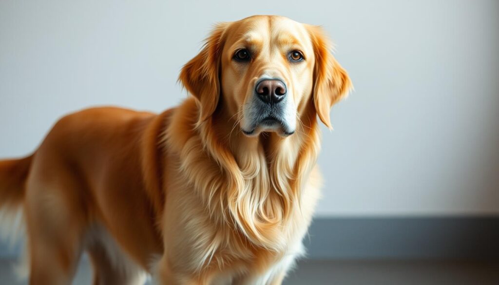 golden retriever caratteristiche fisiche