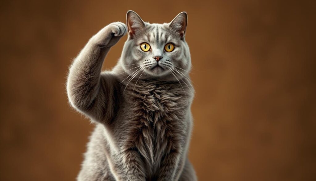 salute gatto british shorthair