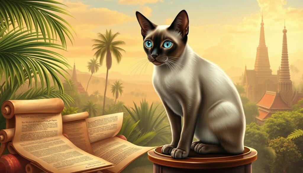 storia del gatto siamese