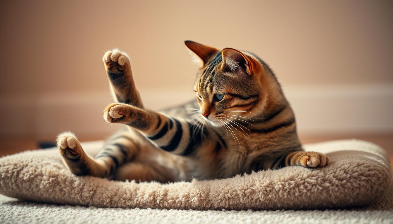 Esercizi semplici per migliorare la mobilità del gatto anziano