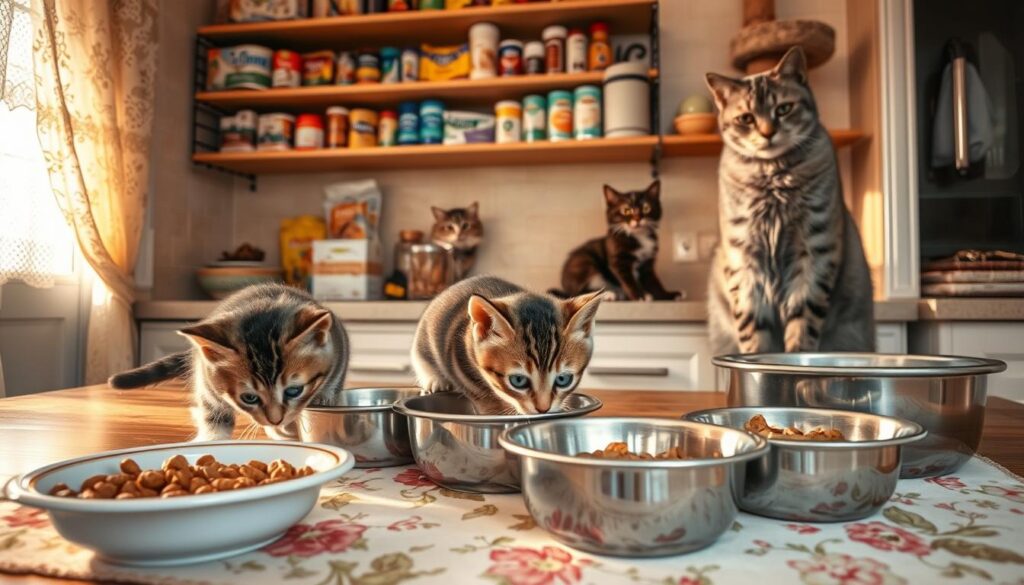 alimentazione gattini gatto anziano cibo