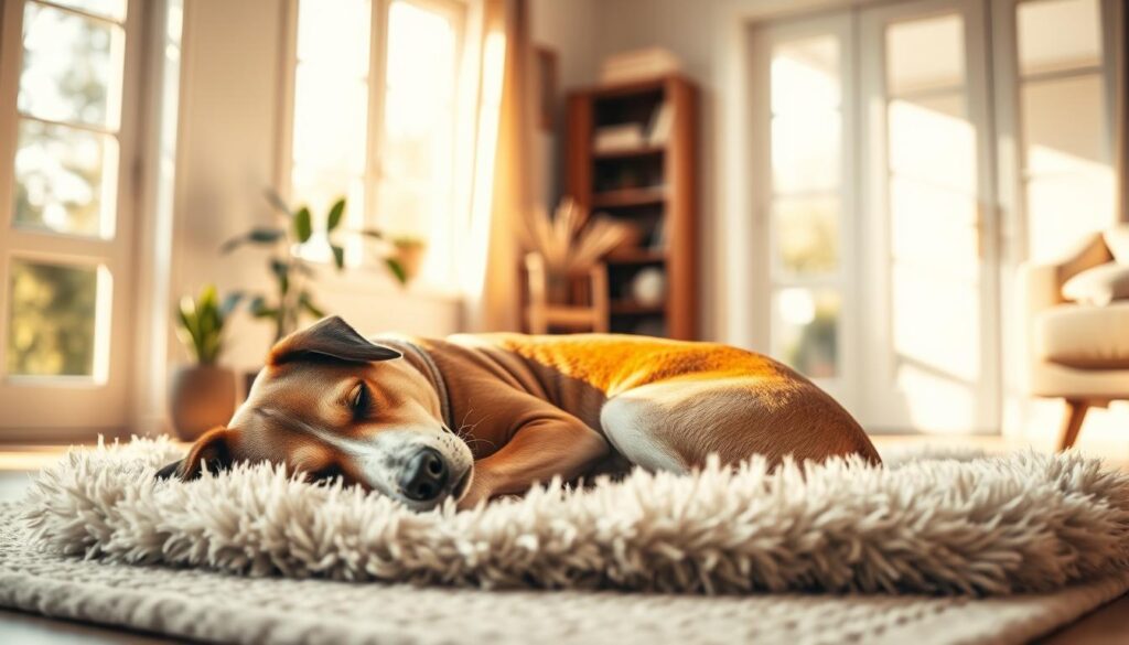 cane momenti calma