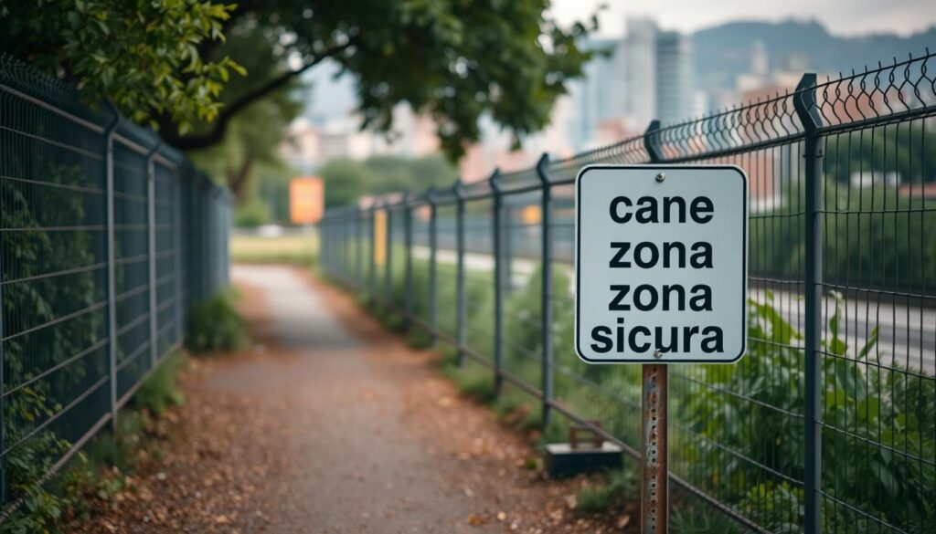 cane zona sicura