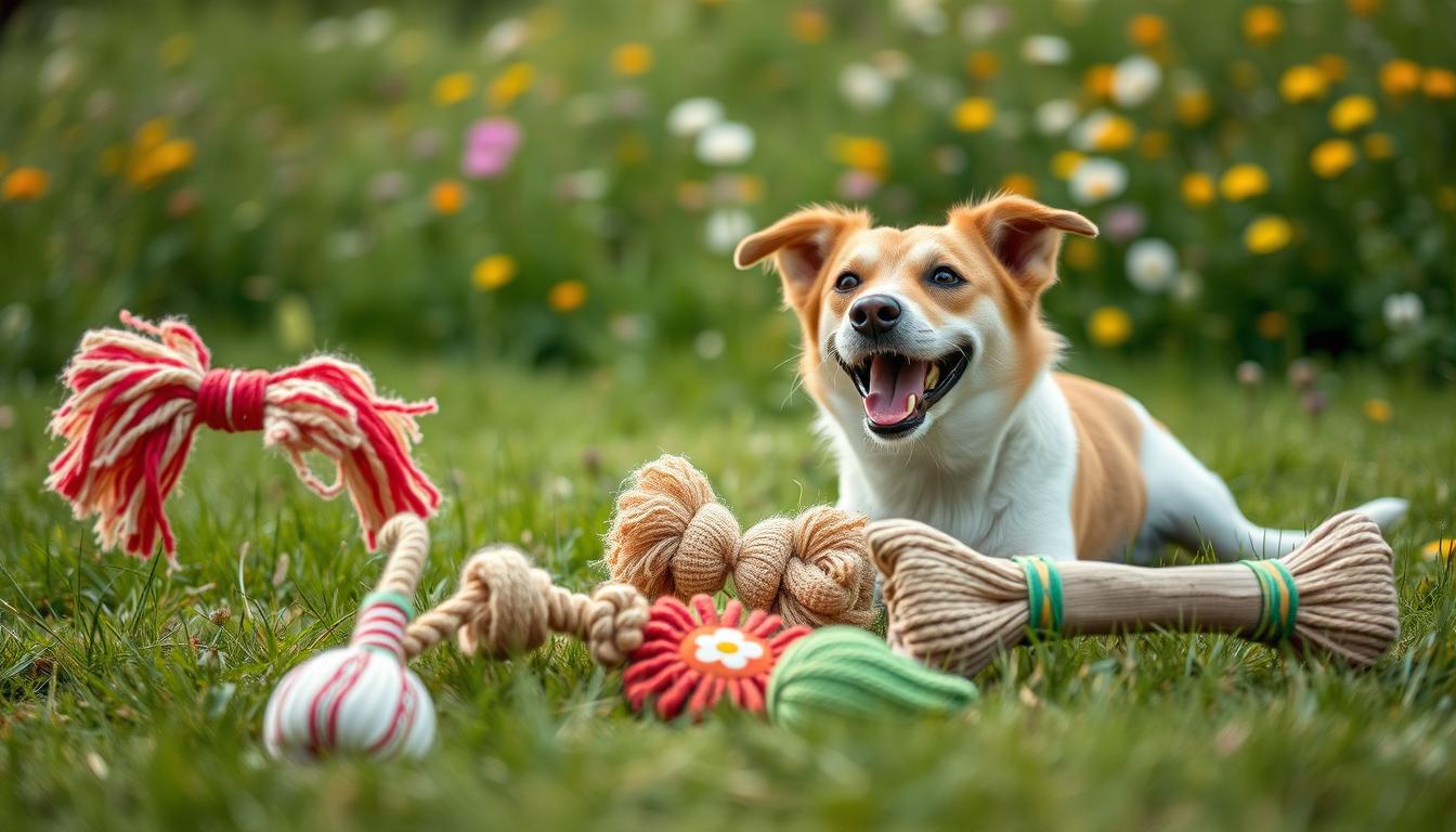 Giochi ecologici per cani fai da te: sicuri, economici e green